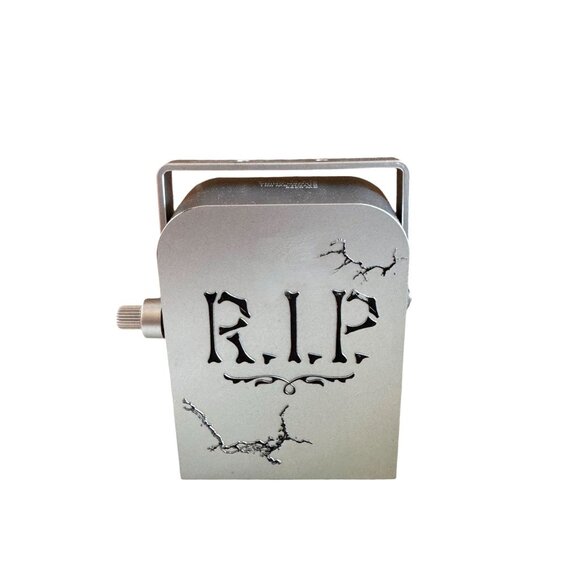 Halloween Tombstone R.I.P. MINI Strobe Portable LED Light By Gemmy Industries Co - Picture 3 of 9